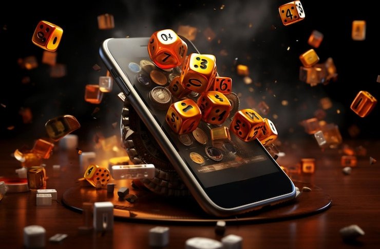 Logo e-wallet DANA, OVO, GoPay, dan ShopeePay untuk deposit Togel 4D